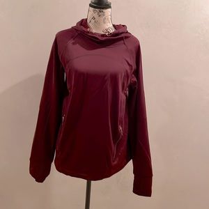 Maroon hoodie